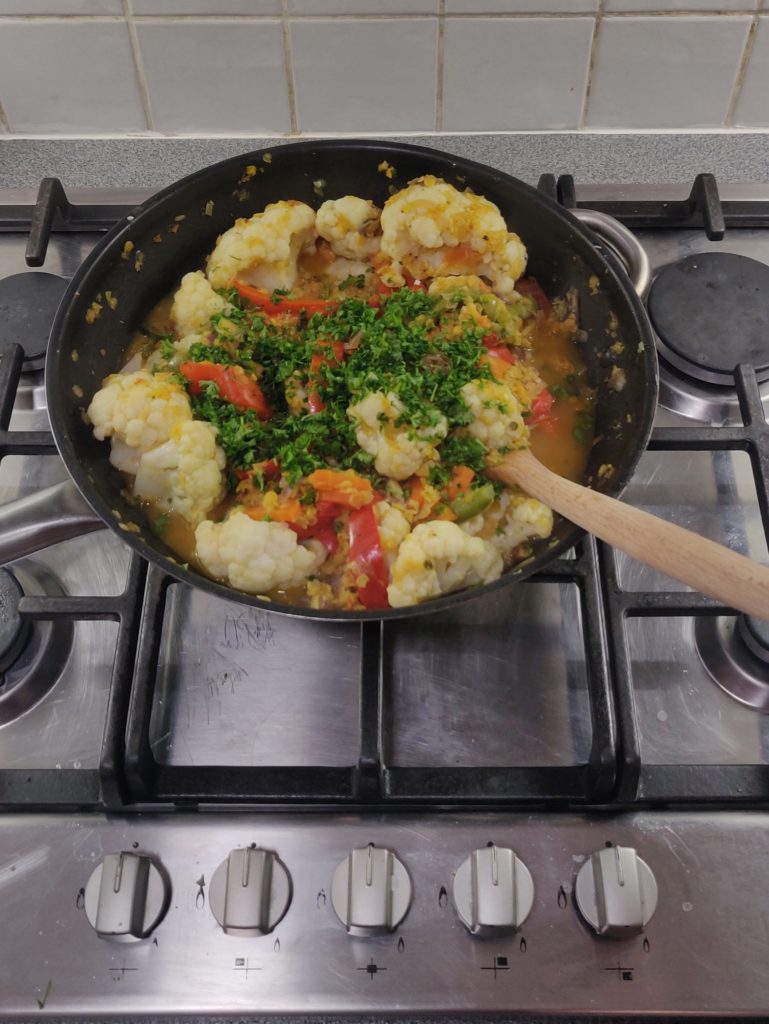 Curry de lentilles